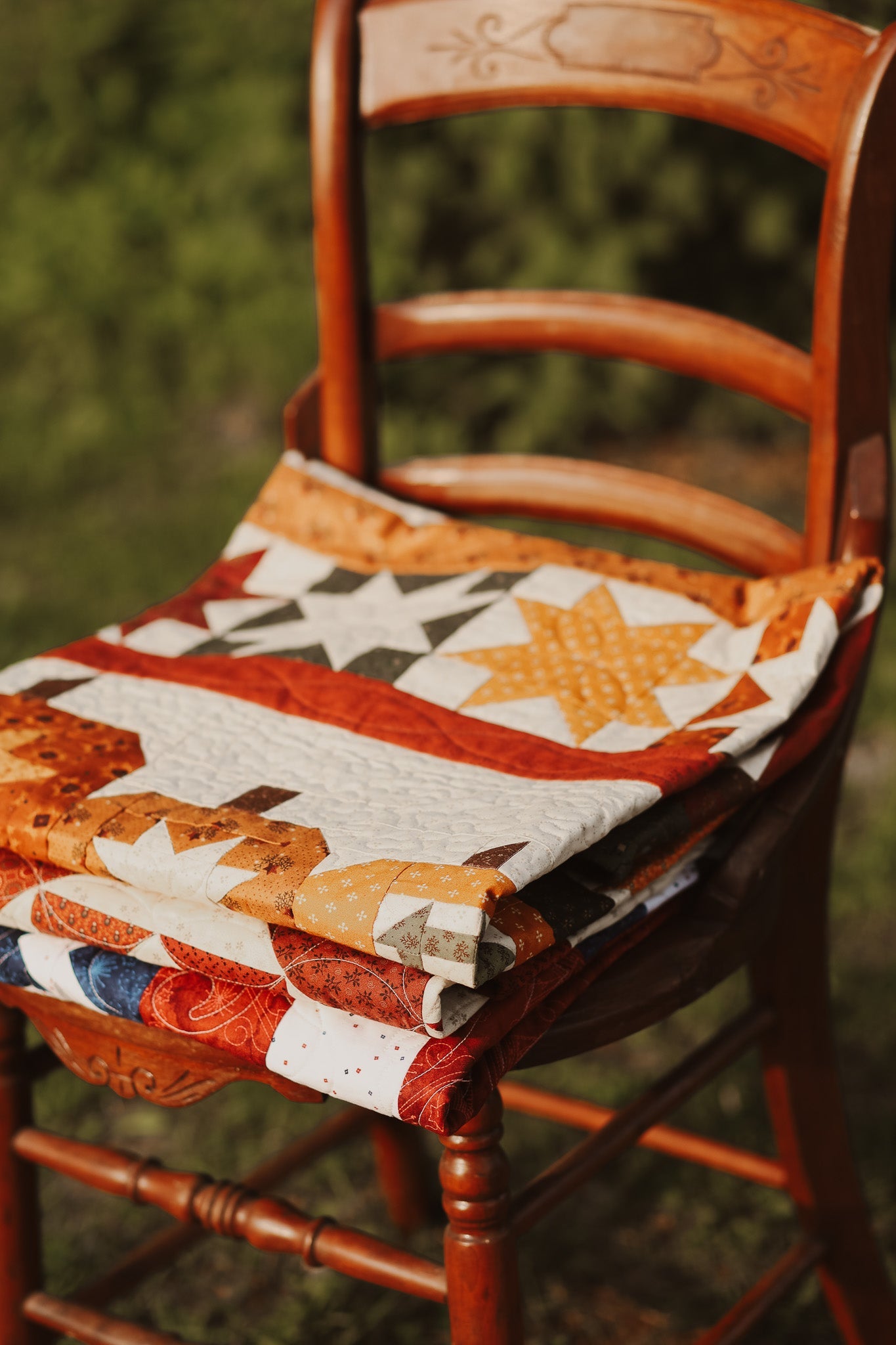 Courtepointe Vintage XL – Tulipes Matelassées Main – Reclaimed Vintage – California King