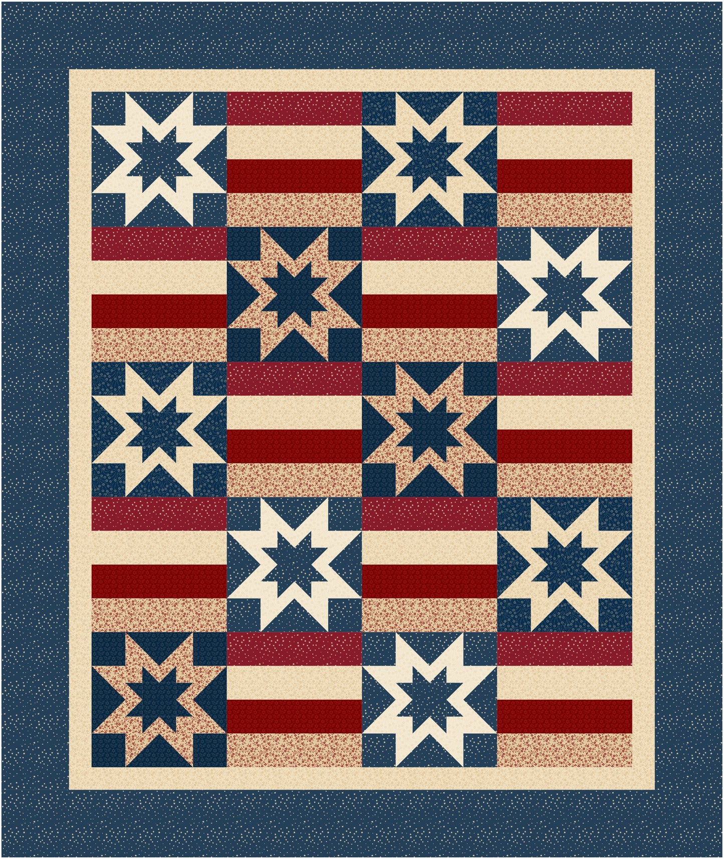 Honor and Glory for Quilts of Valor Pattern