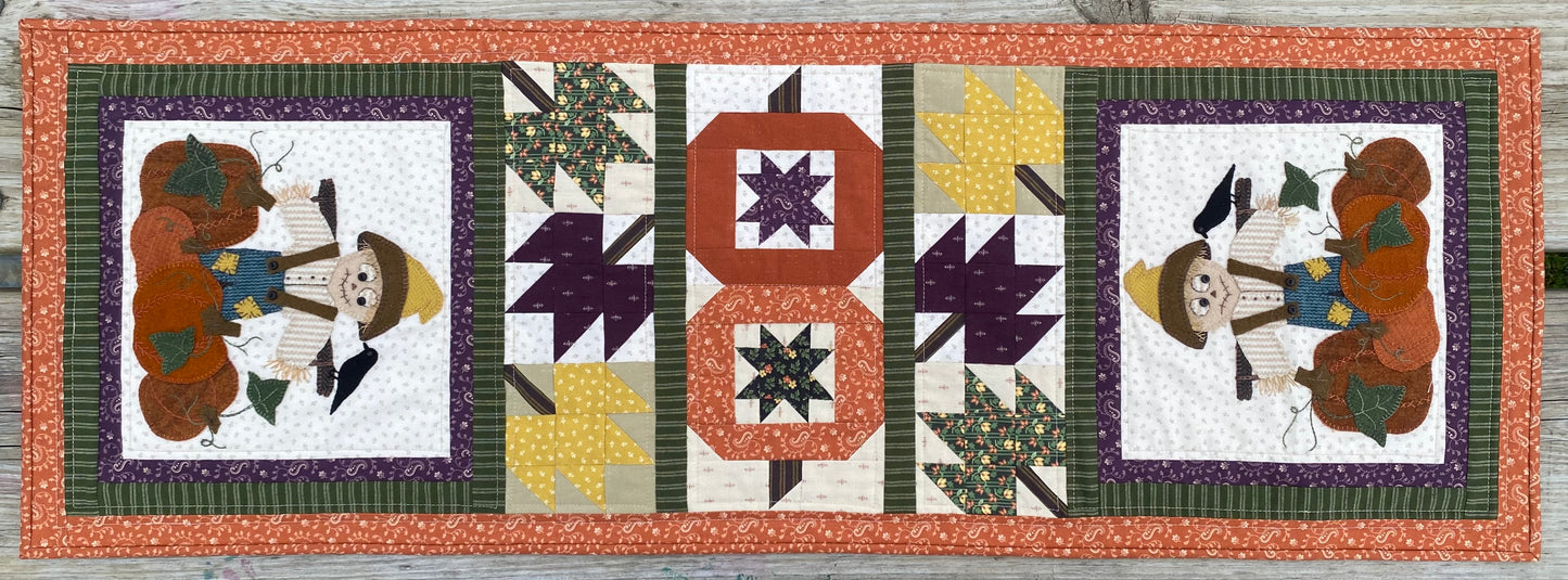 Keeping the Crows Away Table Runner Pattern