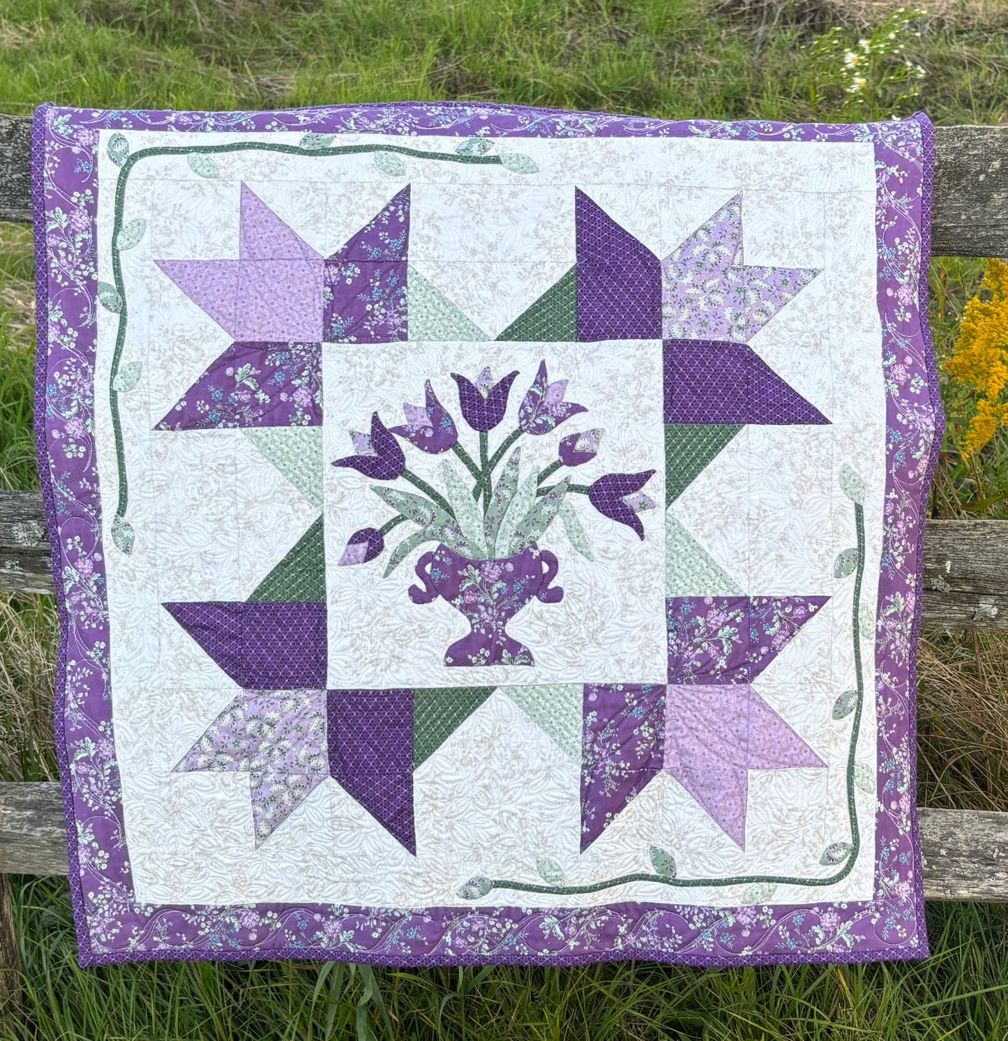 Posy of Tulips Pattern