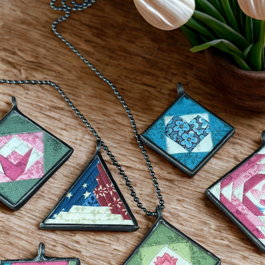 Quilt Pendant Chains