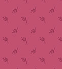 Pattern of small red flowers on a pink background