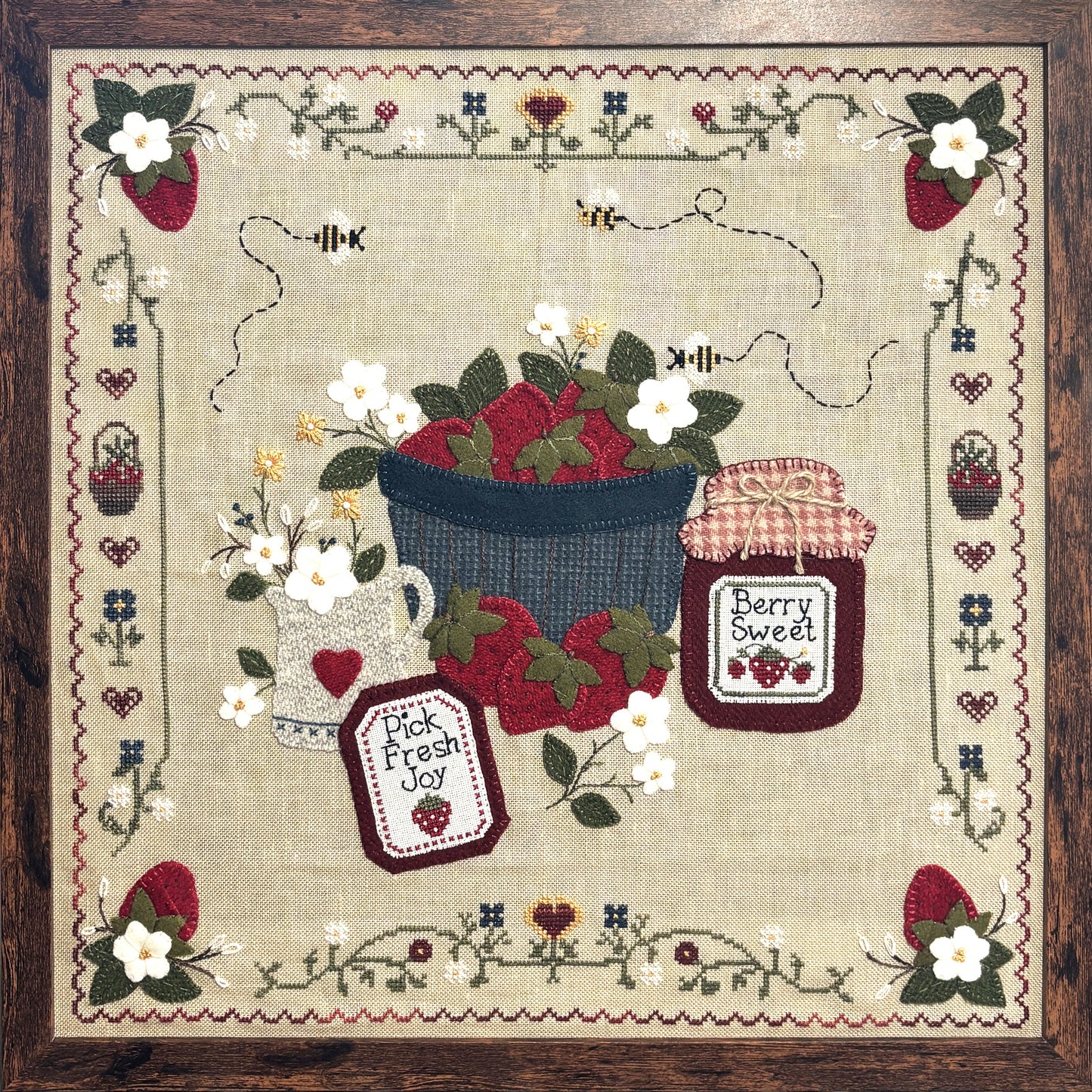 Strawberry Summer Thread Kit