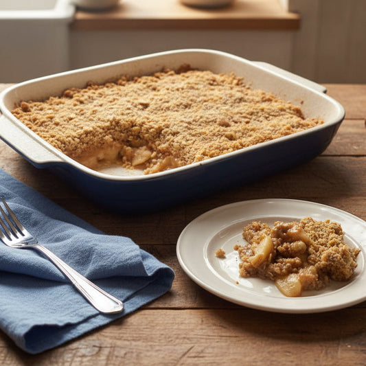 Pear and Ginger Crumble