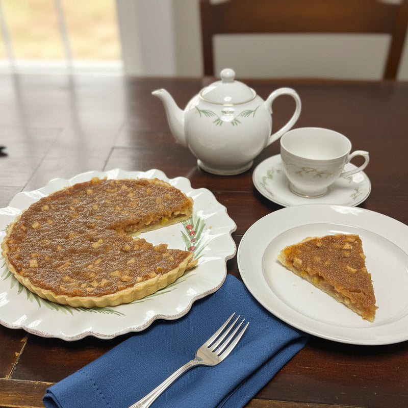 Apple and Maple Treacle Tart