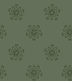 Green floral pattern on a green background