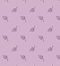 Purple fabric with floral pattern