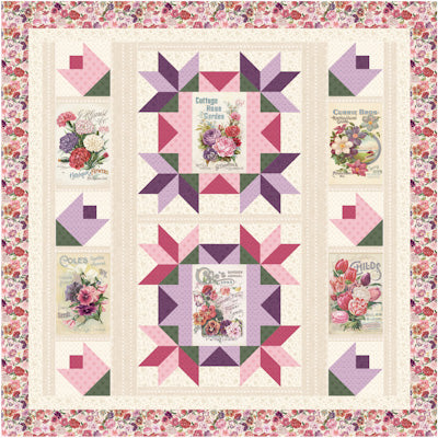 Vintage Florals Quilt Pattern