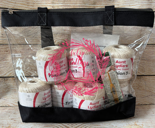 New Beginnings Yarn Kit with Tote Bag